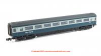 2P-005-041 Dapol Mk3 2nd Class TS Coach number E42155 in BR Blue/Grey livery